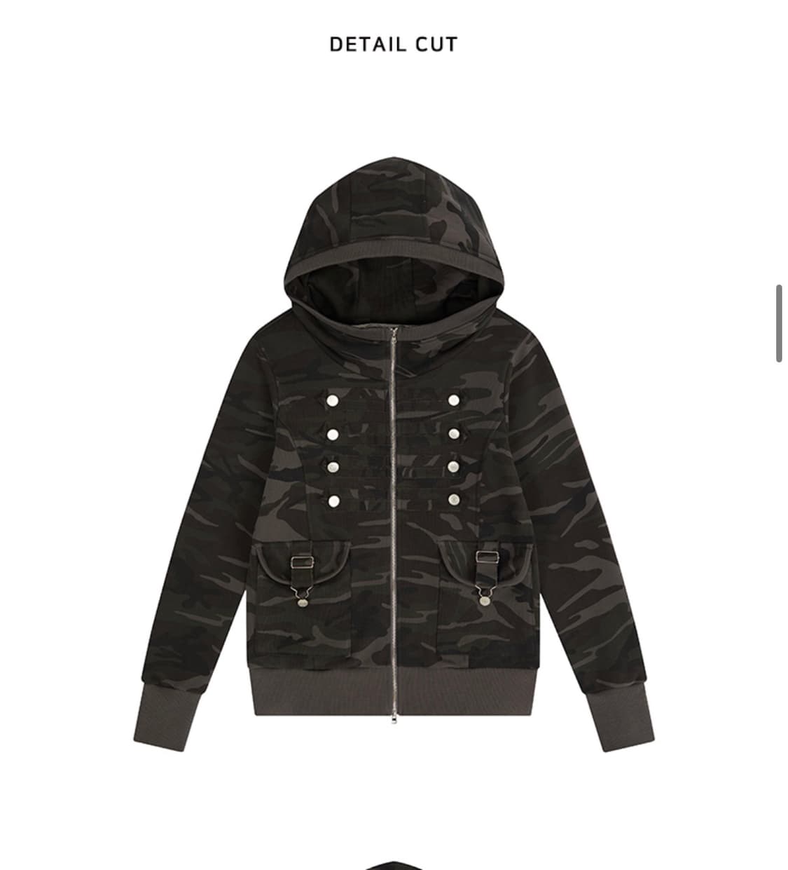 러브이즈트루 EL PIRATE HOOD ZIP UP 나폴레옹 자켓 상품이미지3