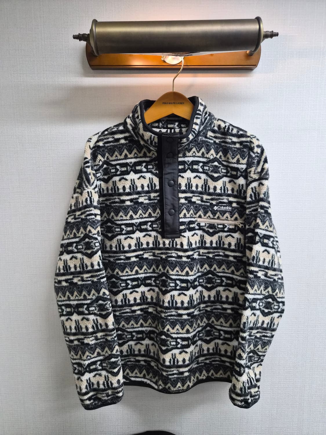 XL) 컬럼비아 헬베시아 하프스냅 플리스 풀오버 팝니다 상품이미지1