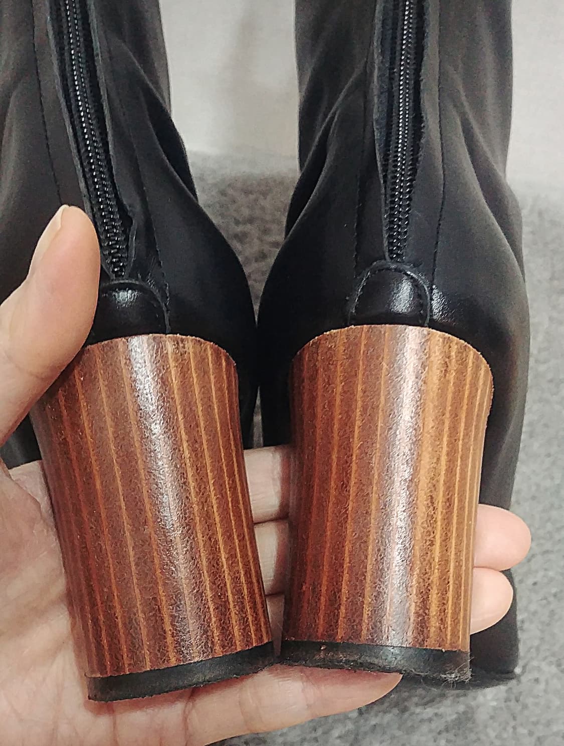 렉켄(REKKEN) 몬데나 앵클 부츠 블랙 /245 상품이미지6