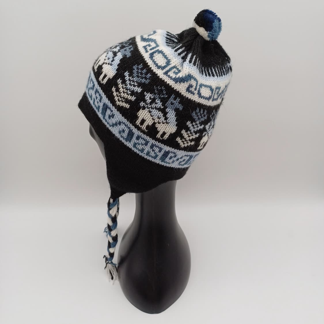 일본 빈티지 키즈 비니 방울 귀달이 모자 [BF10445-154-26] 상품이미지2