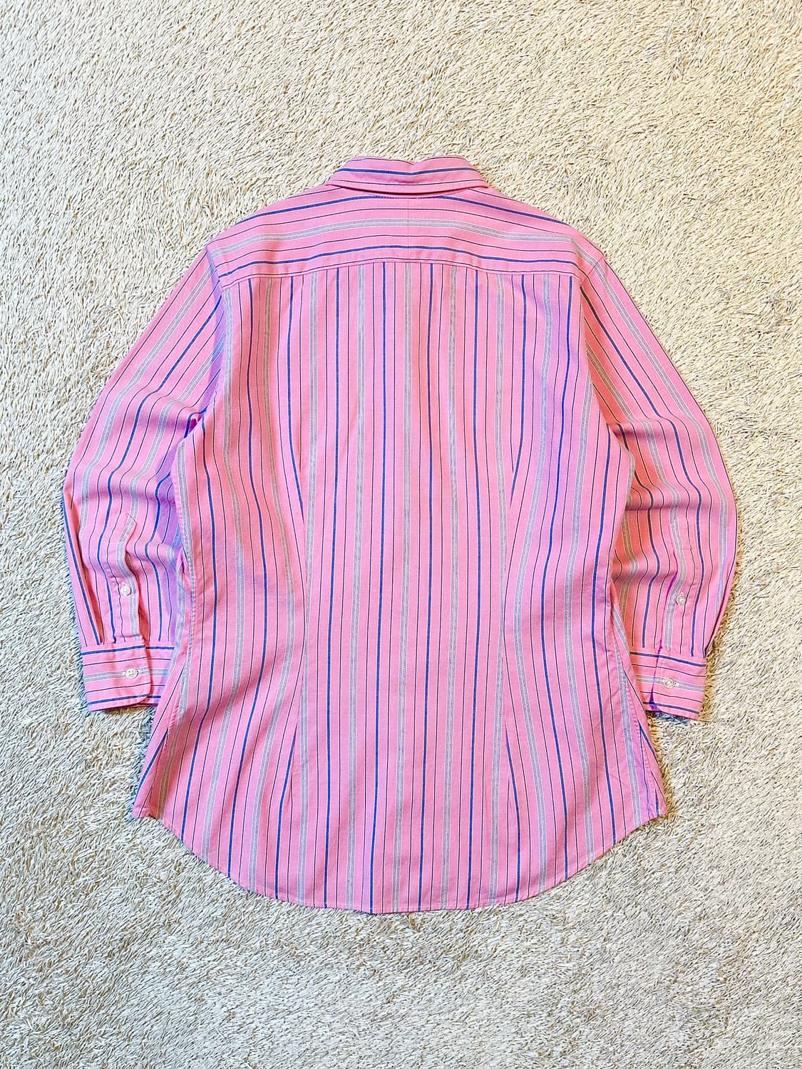 폴로 스포츠 슬림핏 멀티포니 스트라이프 셔츠 핑크 12 상품이미지3