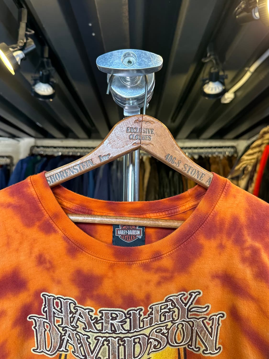 할리데이비슨 루니툰즈 프린팅 티셔츠 상품이미지3