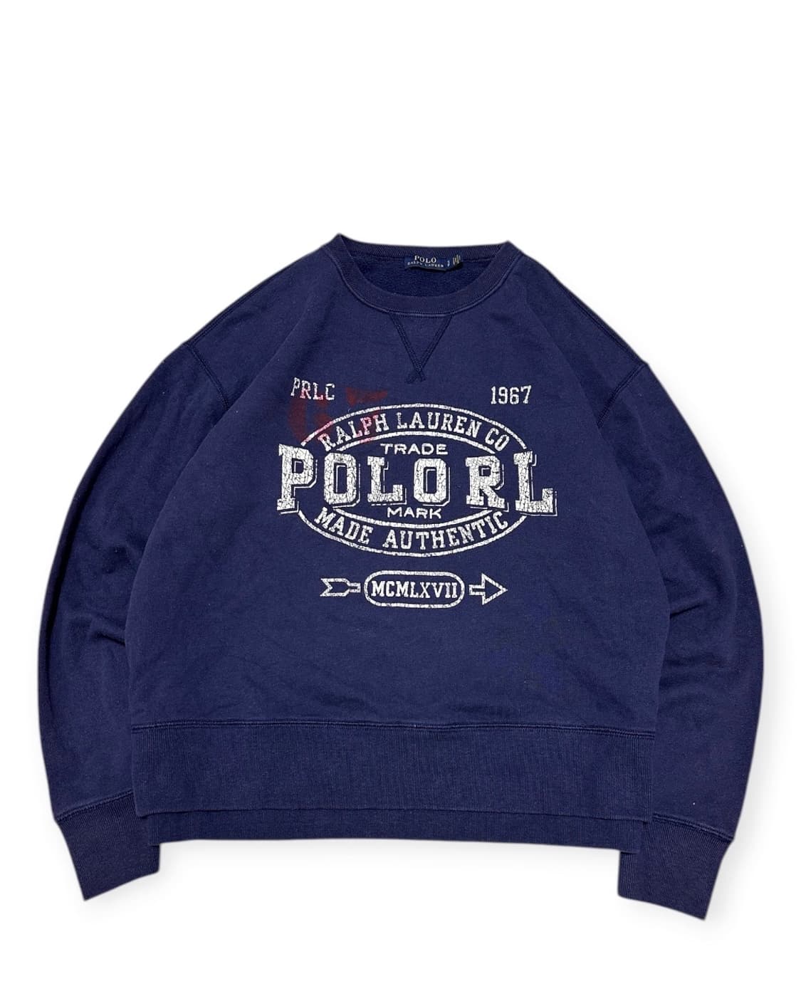 폴로 랄프로렌 네이비 맨투맨 상품이미지1