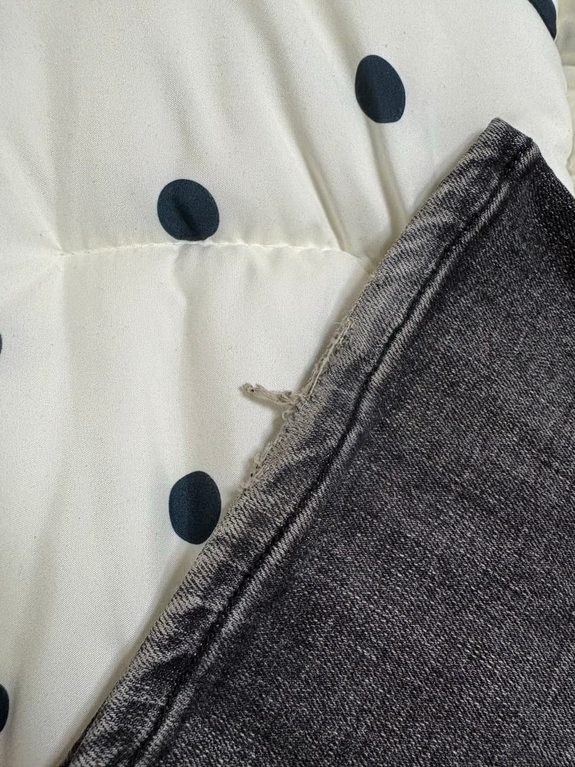 보헤미안 서울 프론트 포켓 부츠컷 데님 팬츠 그레이 상품이미지3