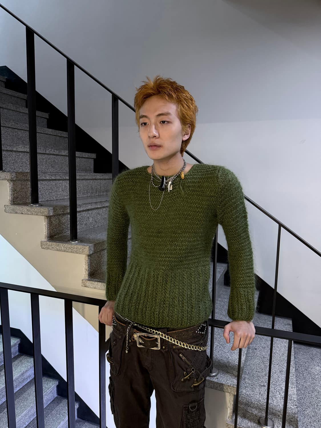 mohair ethnic sweater 상품이미지2