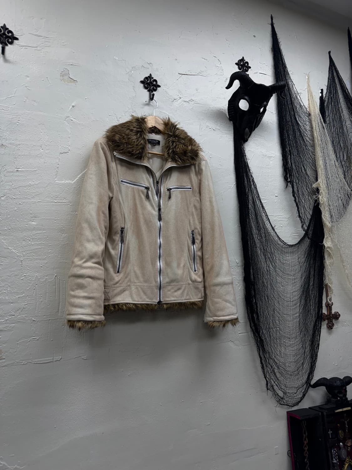 Bernings sho 00s layered zipper trimming 상품이미지1