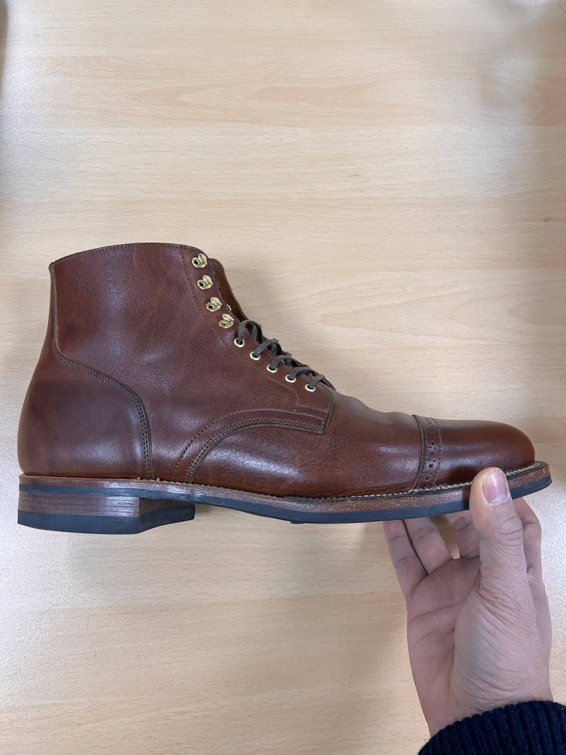 바이버그 2030 서비스부츠 9E whiskey regency calf 상품이미지7