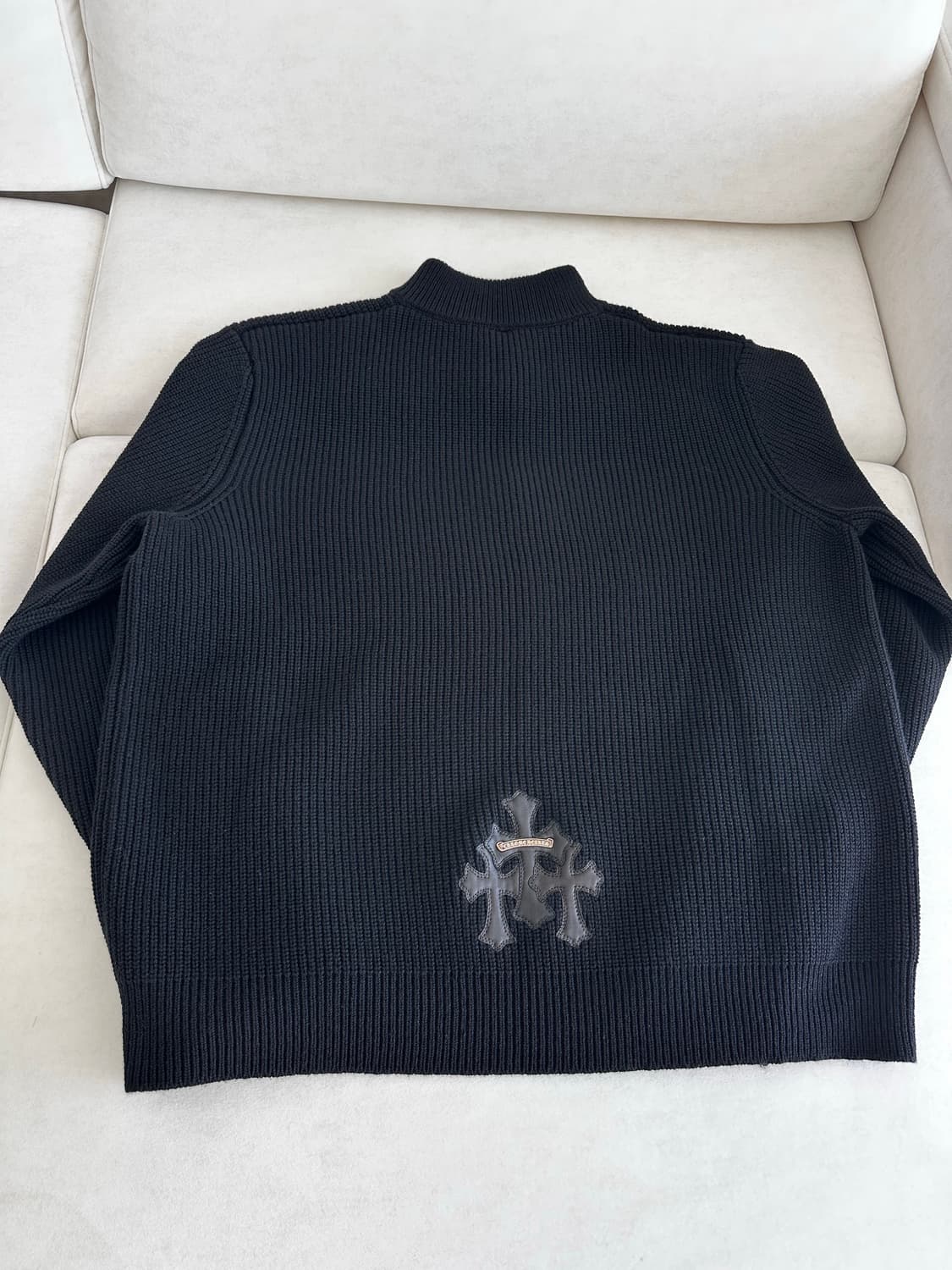 [XXL]크롬하츠 캐시미어 트리플패치 반집업 상품이미지2