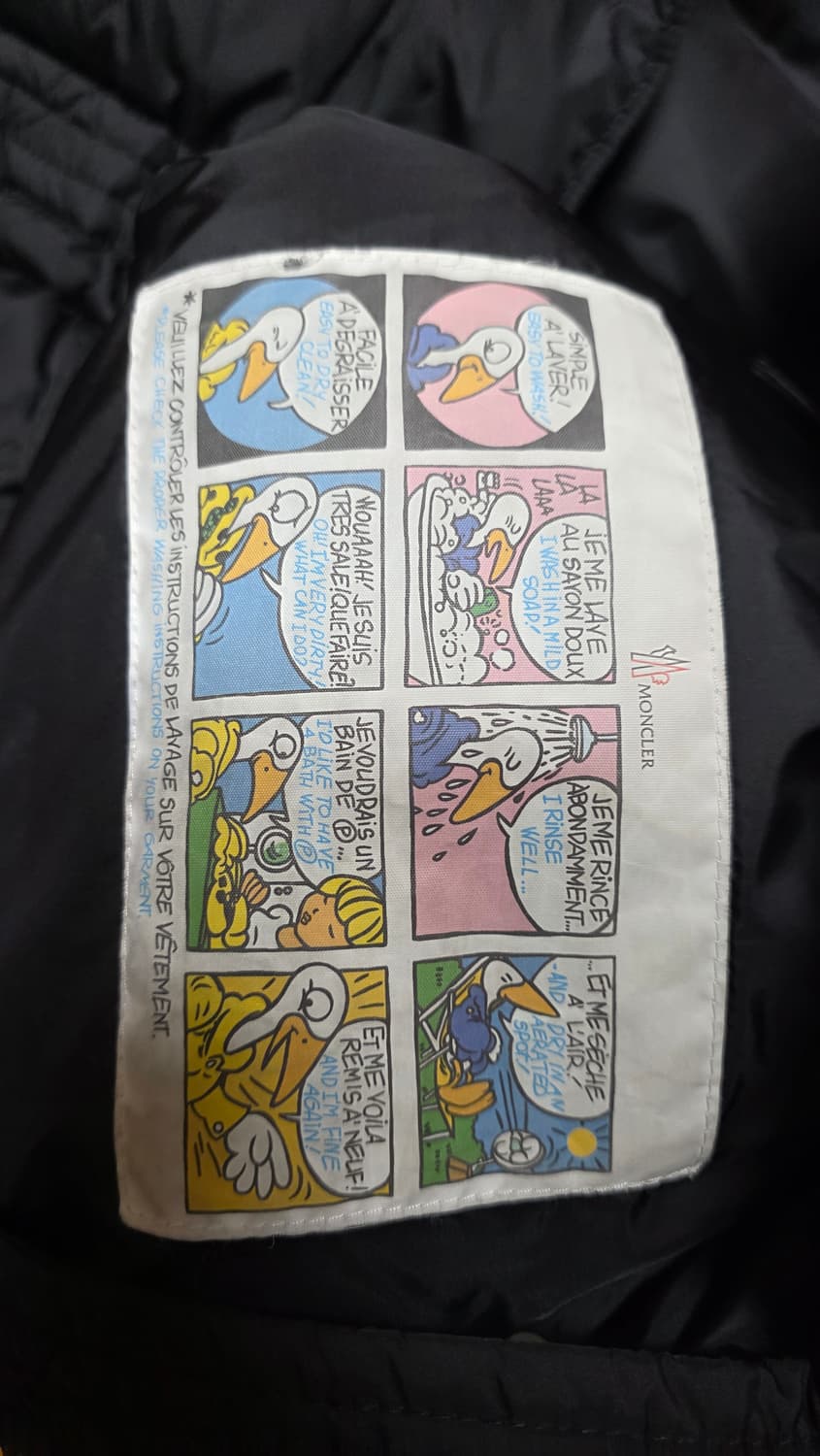 [0,새상품급]몽클레어 아프로티 실버폭스퍼 블랙 상품이미지6