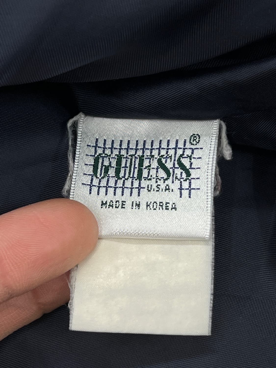 게스 90s 패브릭 믹스 패딩 베스트 상품이미지7