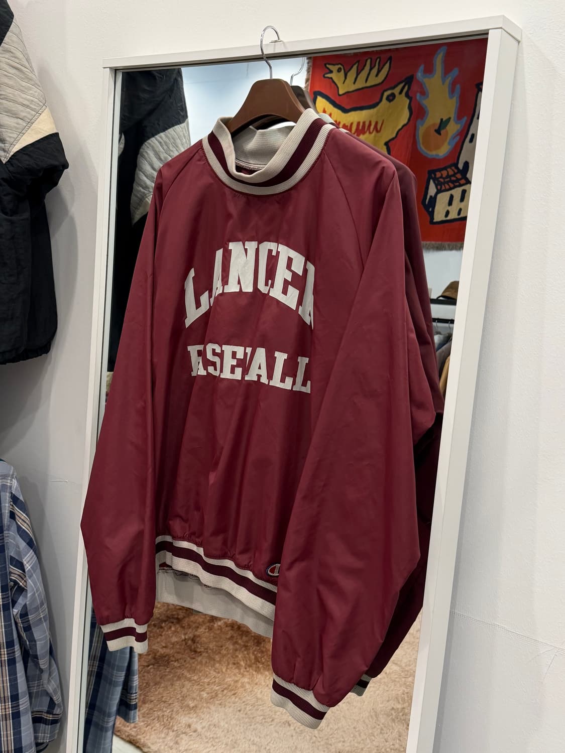 80-90s Champion BASEBALL 나일론 웜업 (USA) 상품이미지1