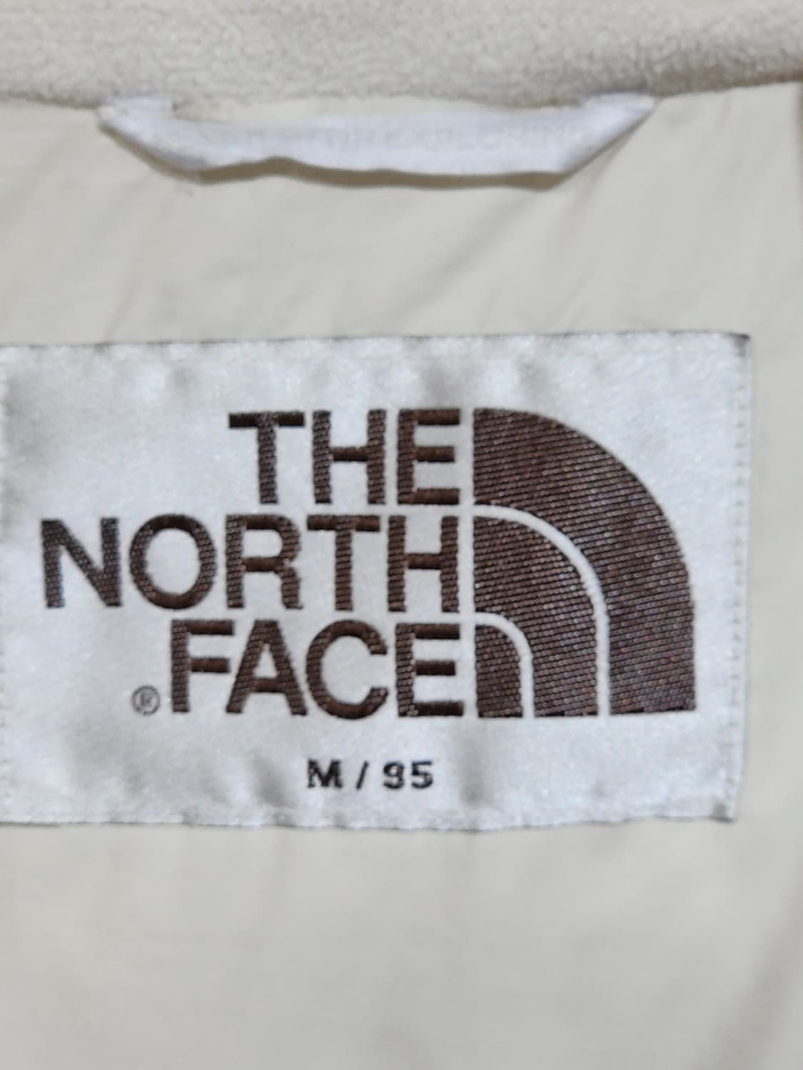 (L) 노스페이스 패딩점퍼 아이보리 티볼에어 자켓  상품이미지3