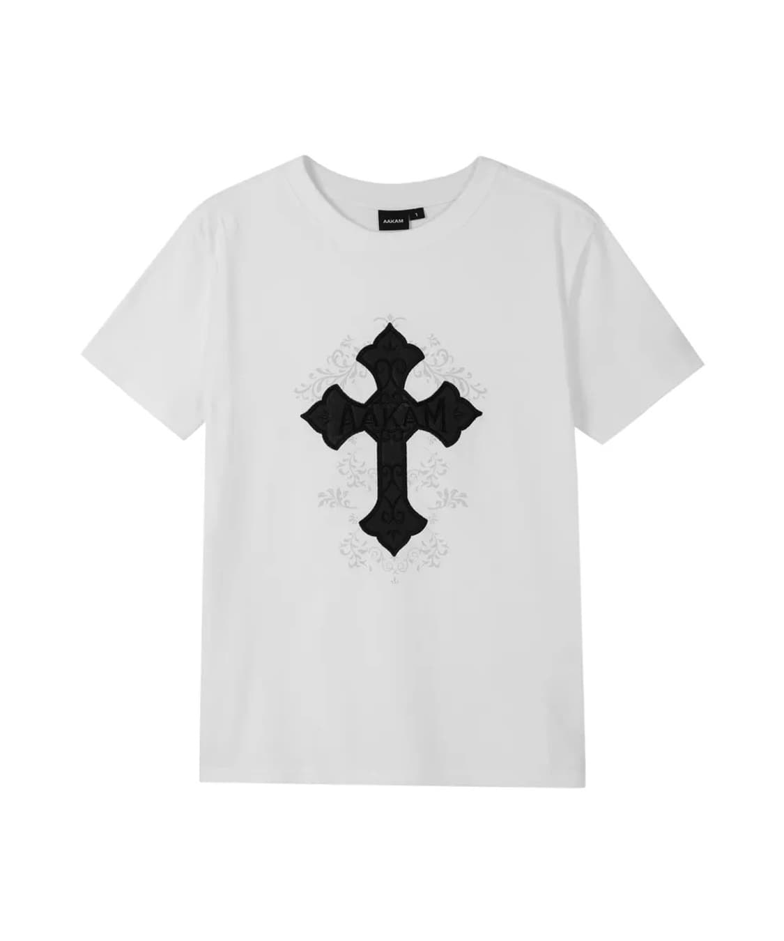 [1] 아캄 AKM CROS2 Half Top (White)  상품이미지1