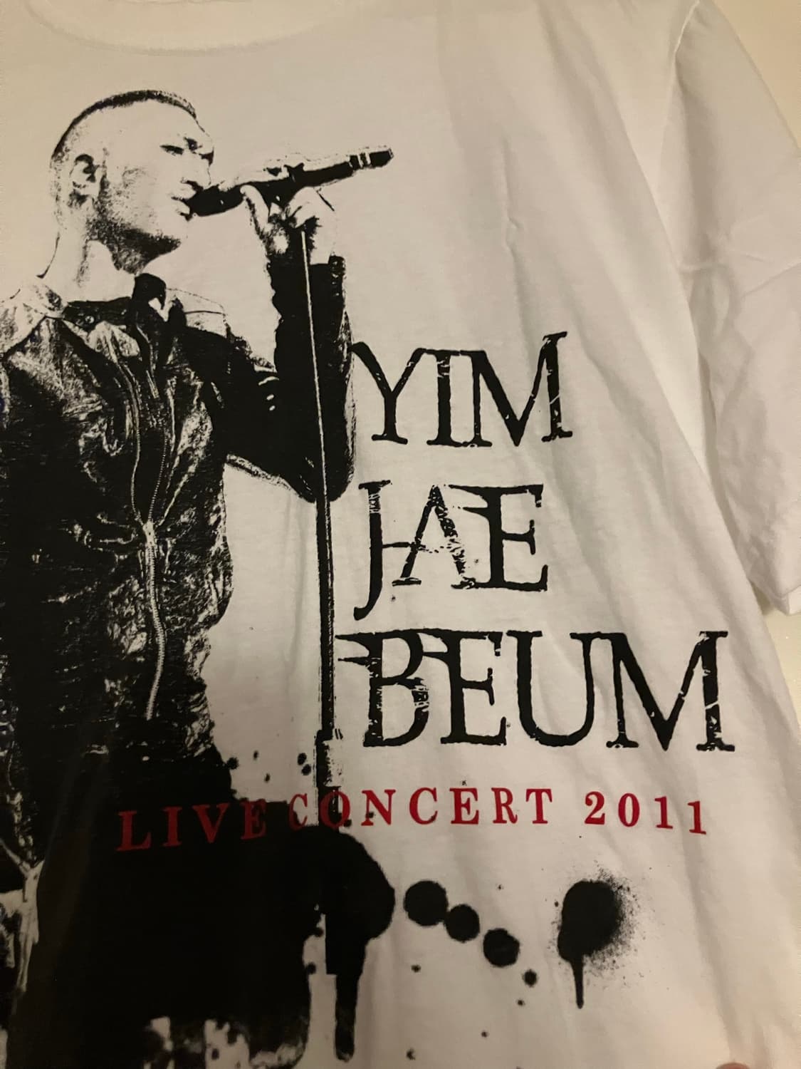 임재범 2011 콘서트 밴드티 프로모티셔츠 빈티지티셔츠 상품이미지2
