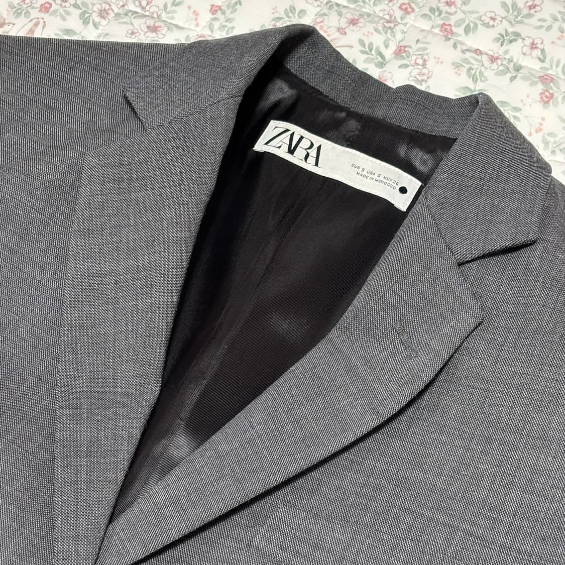 zara 자라 테일러링 울 블렌드 프록 코트 ZW 컬렉션 (새상품) 상품이미지3