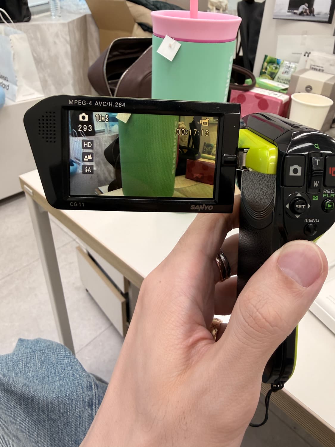 [민지 디카] 산요 작티 CG11 빈티지 캠코더 상품이미지4