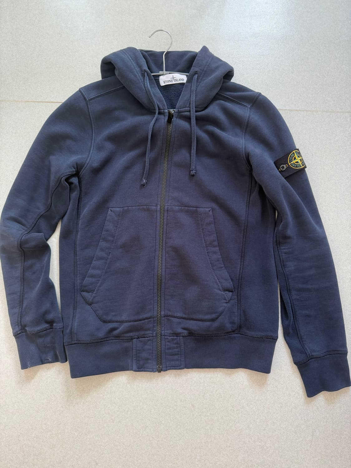 스톤아일랜드 후드집업 M 네이비 상품이미지1