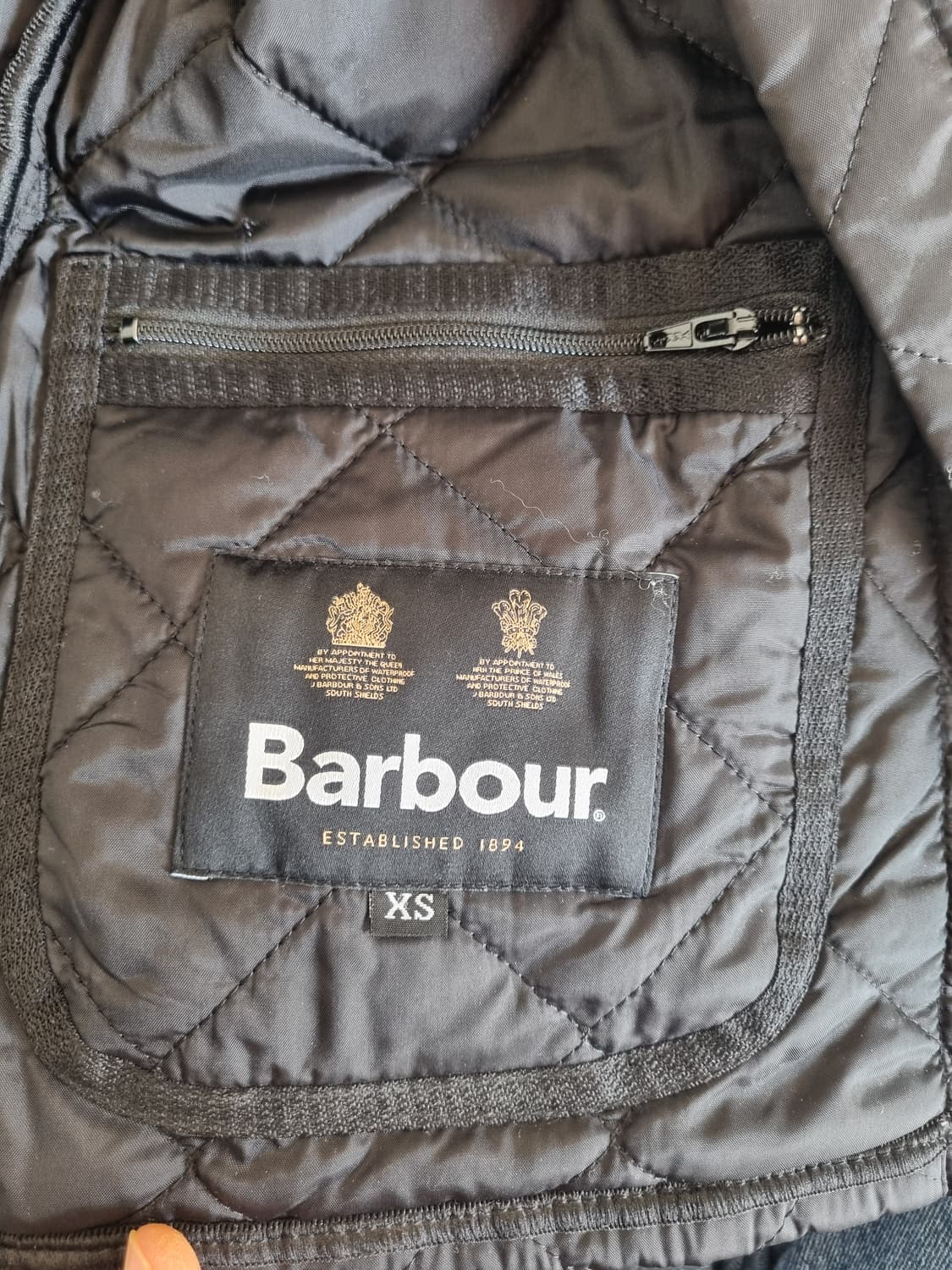 남성바버 경량패딩 상품이미지2