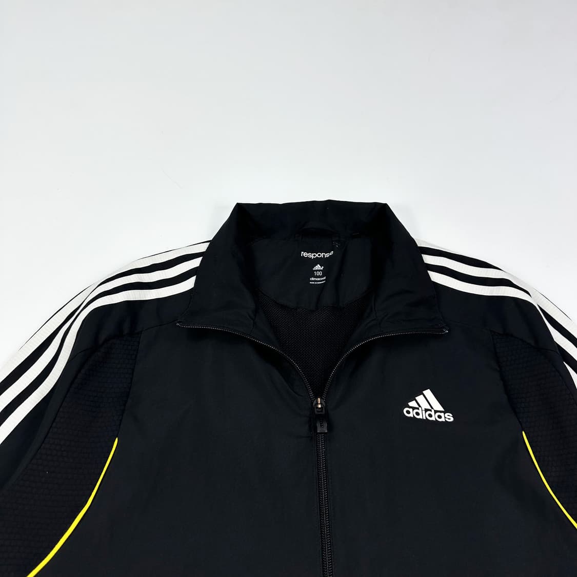 아디다스 오리지널 삼선 블랙 바람막이 자켓 (L) 상품이미지1