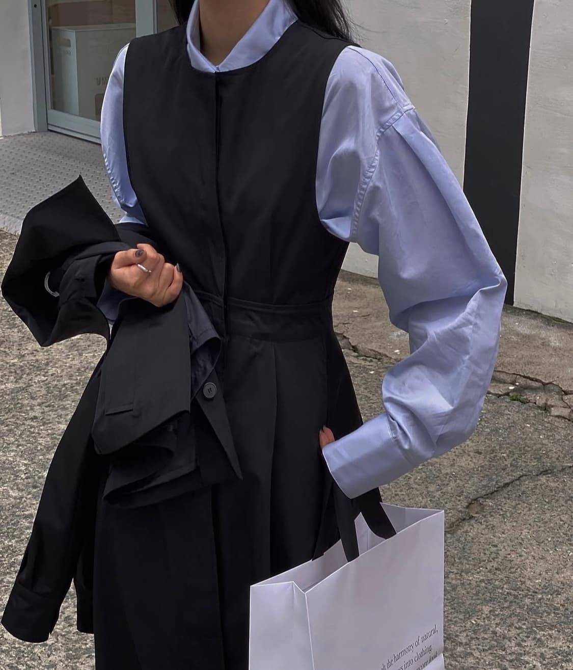 트리밍버드 베이직셔츠 스카이블루 상품이미지6