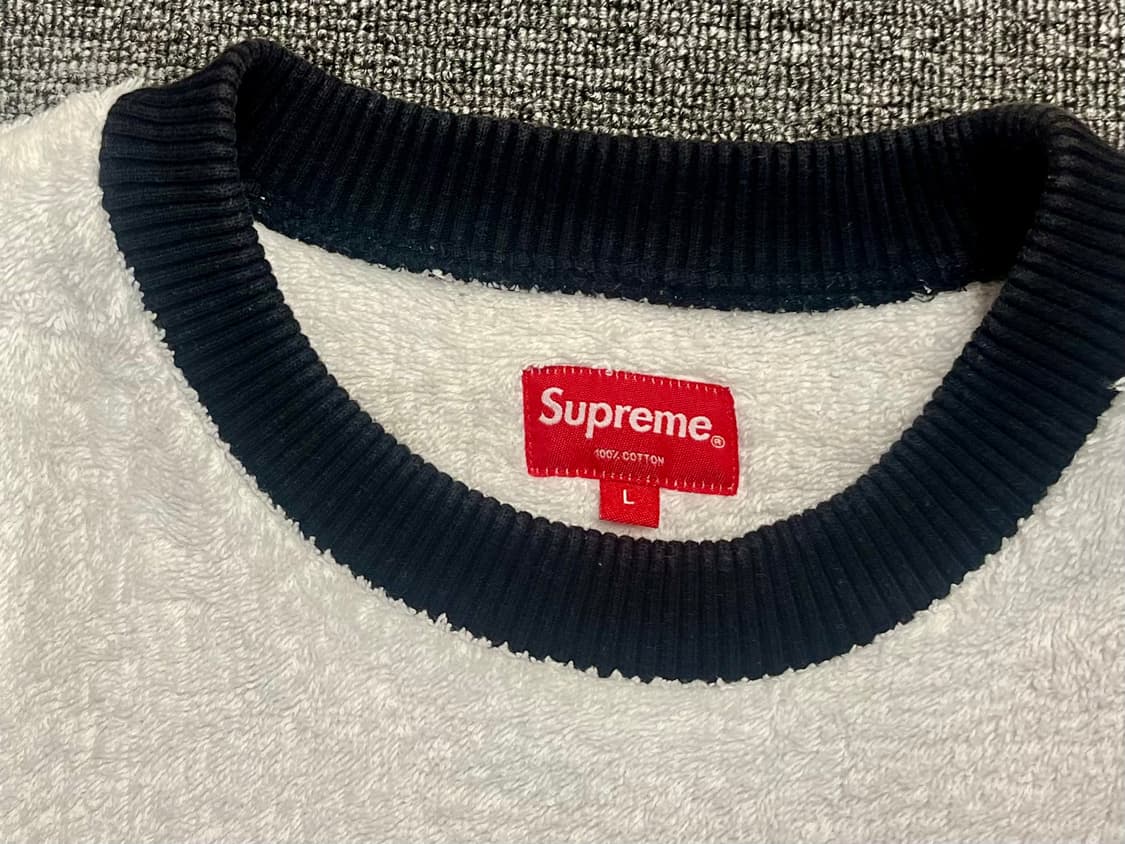 [100~105] 슈프림 테리 크루넥 L  상품이미지3
