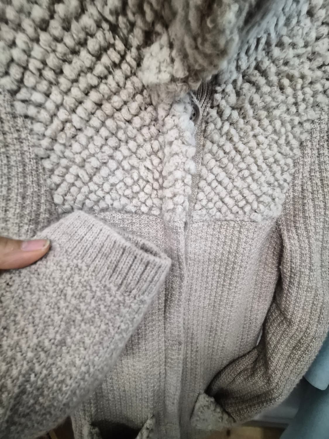 SJSJ 포근  알파카 니트 가디건 상품이미지6