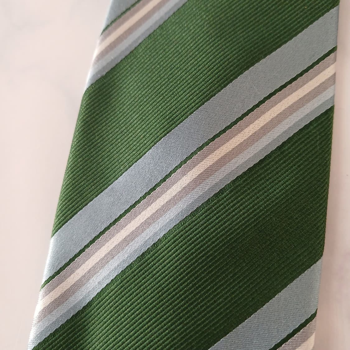 조르지오아르마니 실크 스트라이프 넥타이 9.6cm A+~A등급A19175 상품이미지8