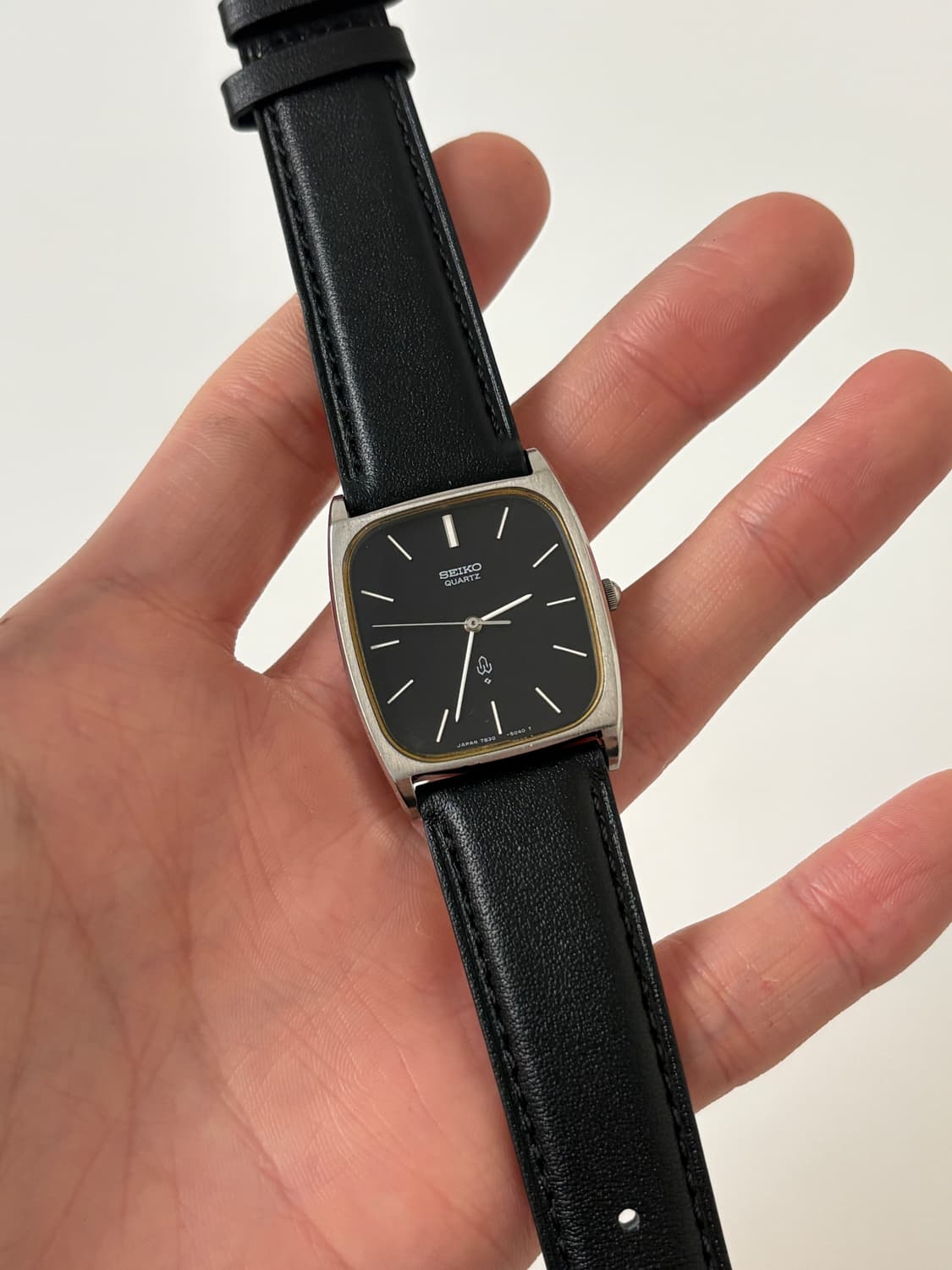 1980s Chariot Navy Dial Square Quartz 상품이미지2