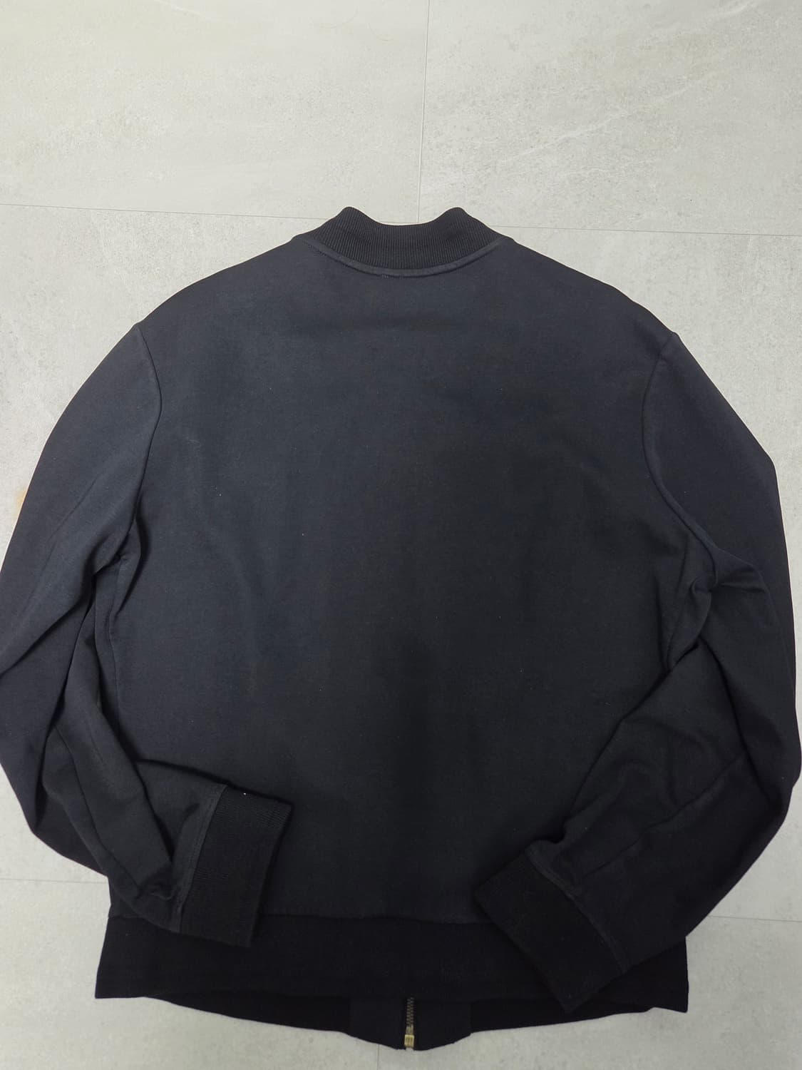 A.P.C.(아페쎄) 미니멀 코튼 보머 자켓 블랙 상품이미지2