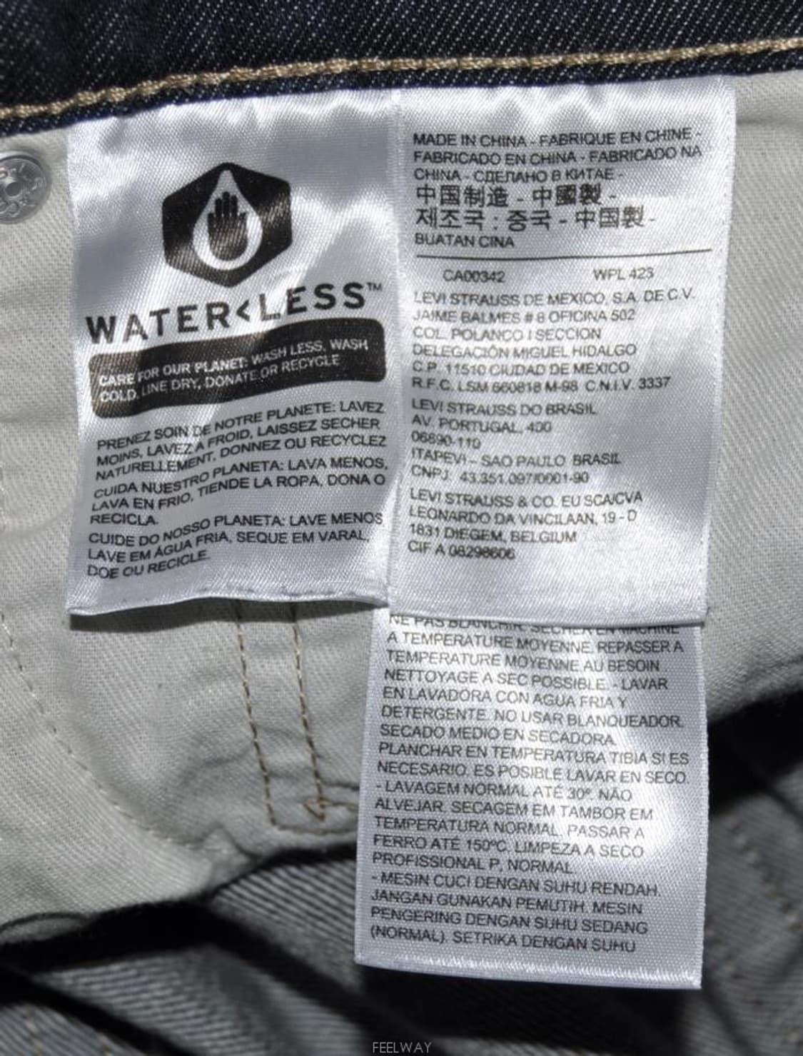 리바이스(511)/남성슬림청바지(허리33) 상품이미지7