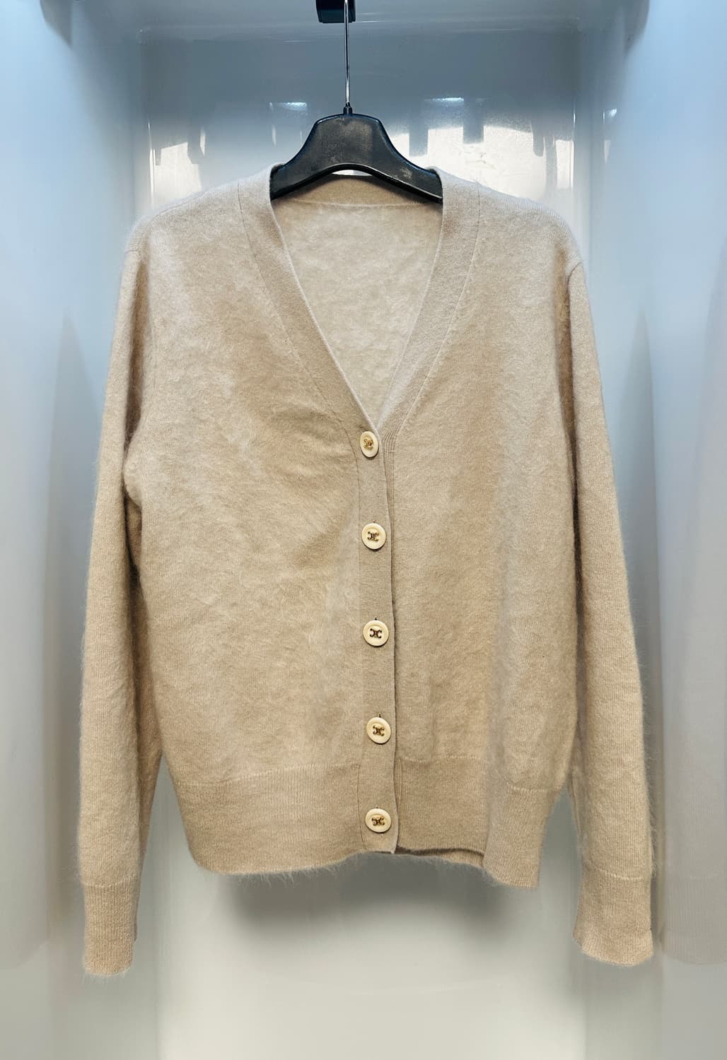 질스튜어트 캐시미어100 가디건 셀린 커스터마이징 버전(44-66적합) 상품이미지1