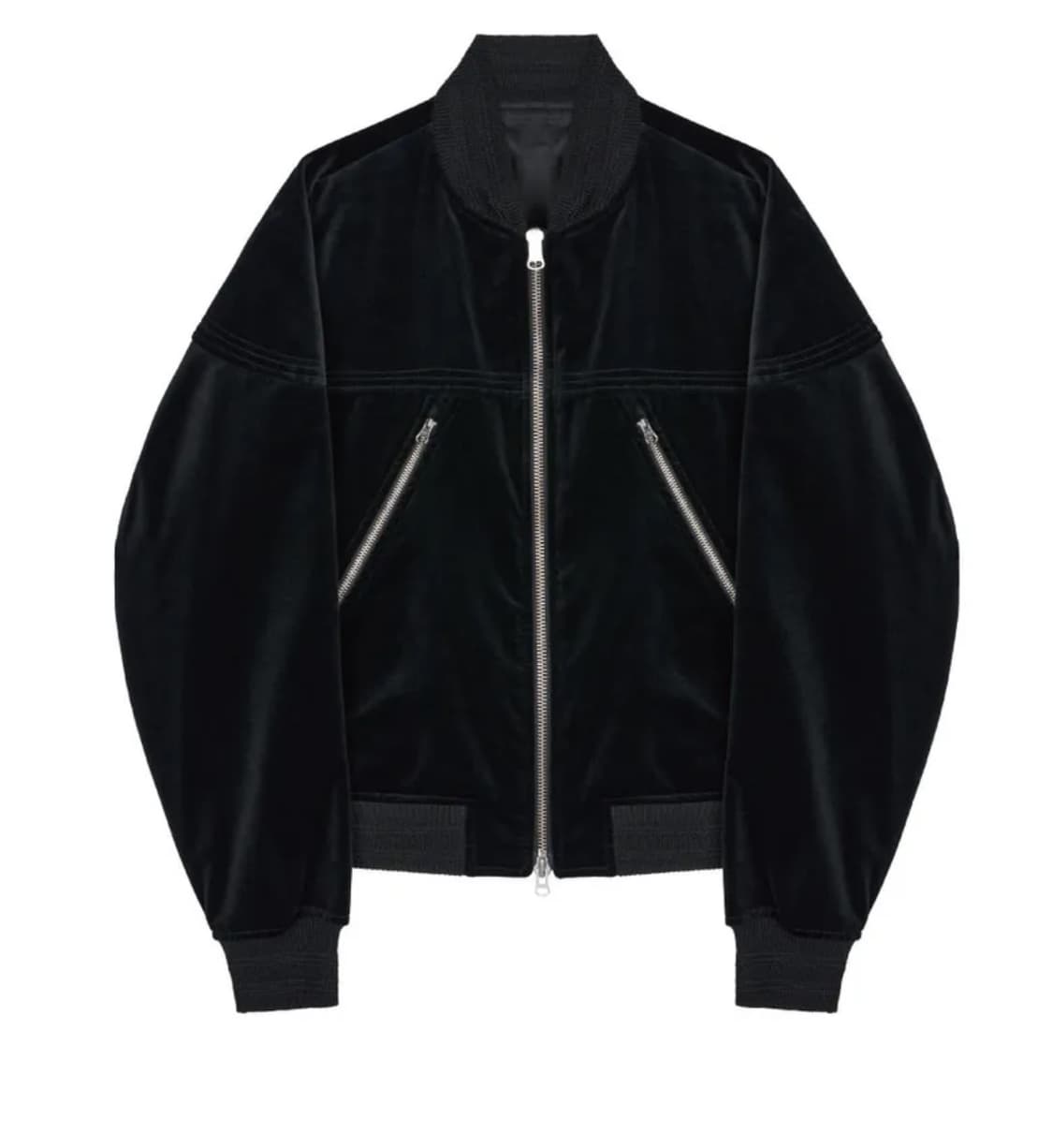 ETCE 벨벳 블루종 M 상품이미지1