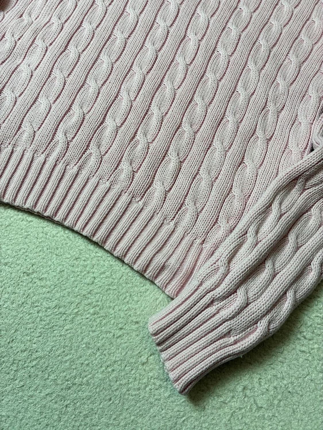 폴로 랄프로렌 00's 케이블 화이트 포니 니트 PN7383 상품이미지4