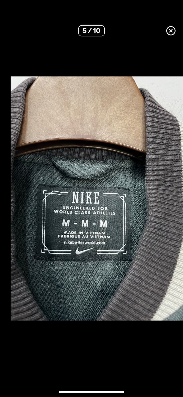 나이키 올드스쿨 빅로고 바시티자켓 A2920 상품이미지5