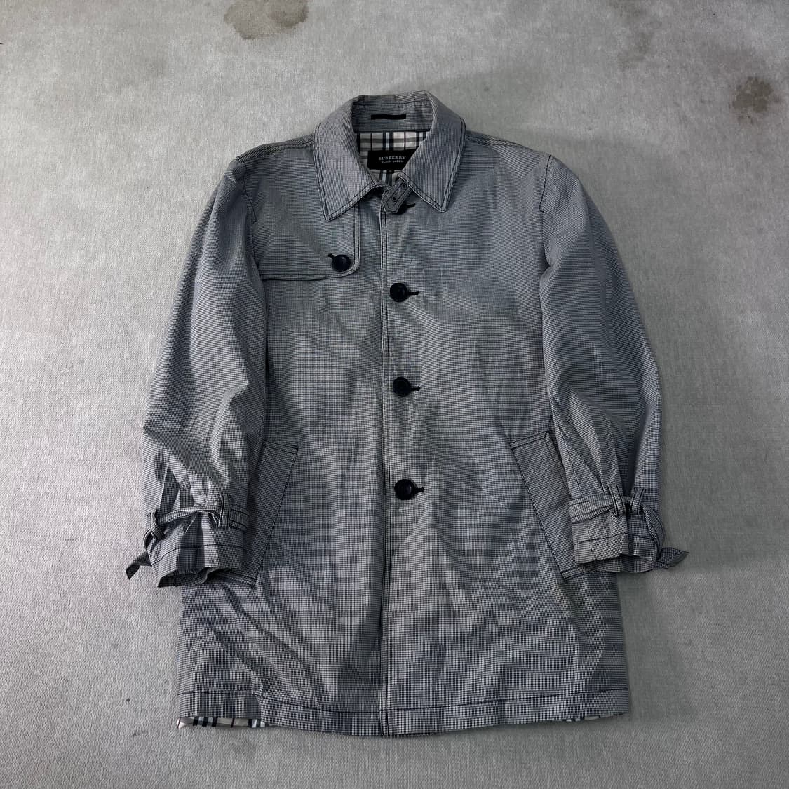 W 95 버버리 90s 블랙라벨 일본판 싱글코트 상품이미지1