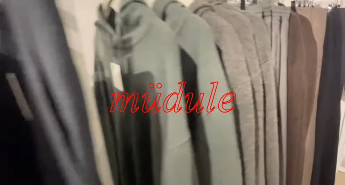 머듈 니트후드 chive 0size 상품이미지4