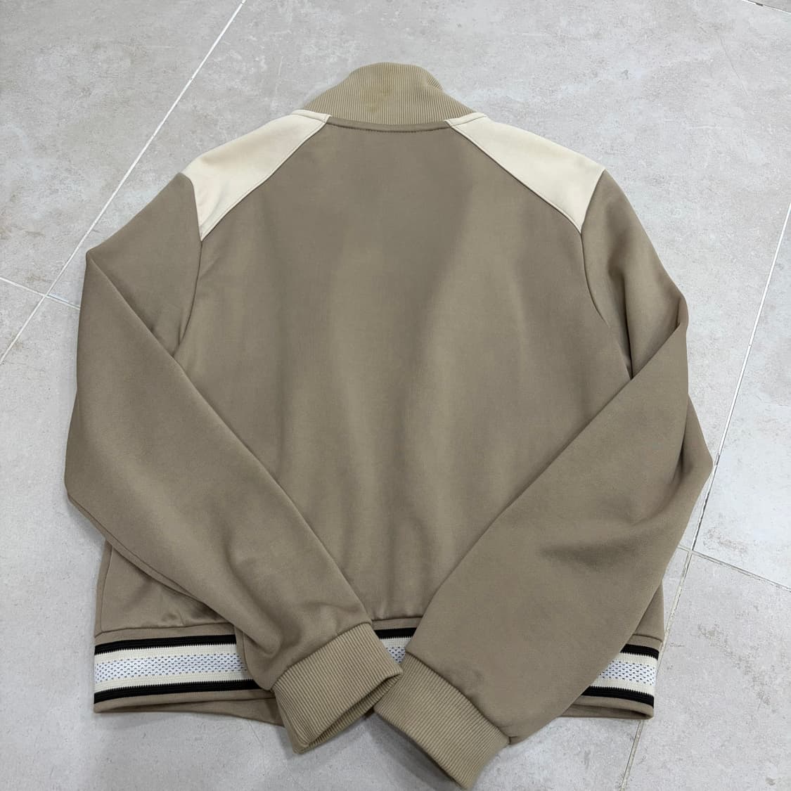 TheOpen Product OPEN YY 져지 트랙 자켓 베이지 상품이미지2