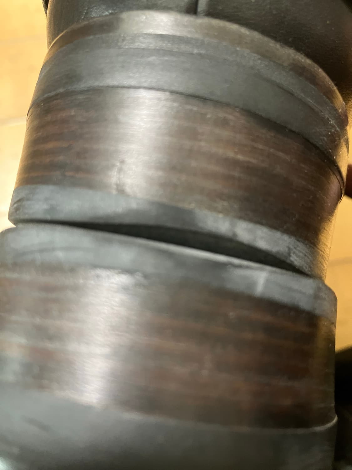 Lanvin 00s 랑방 레이어드 롱 더블 지퍼 부츠 9 (270) 상품이미지8