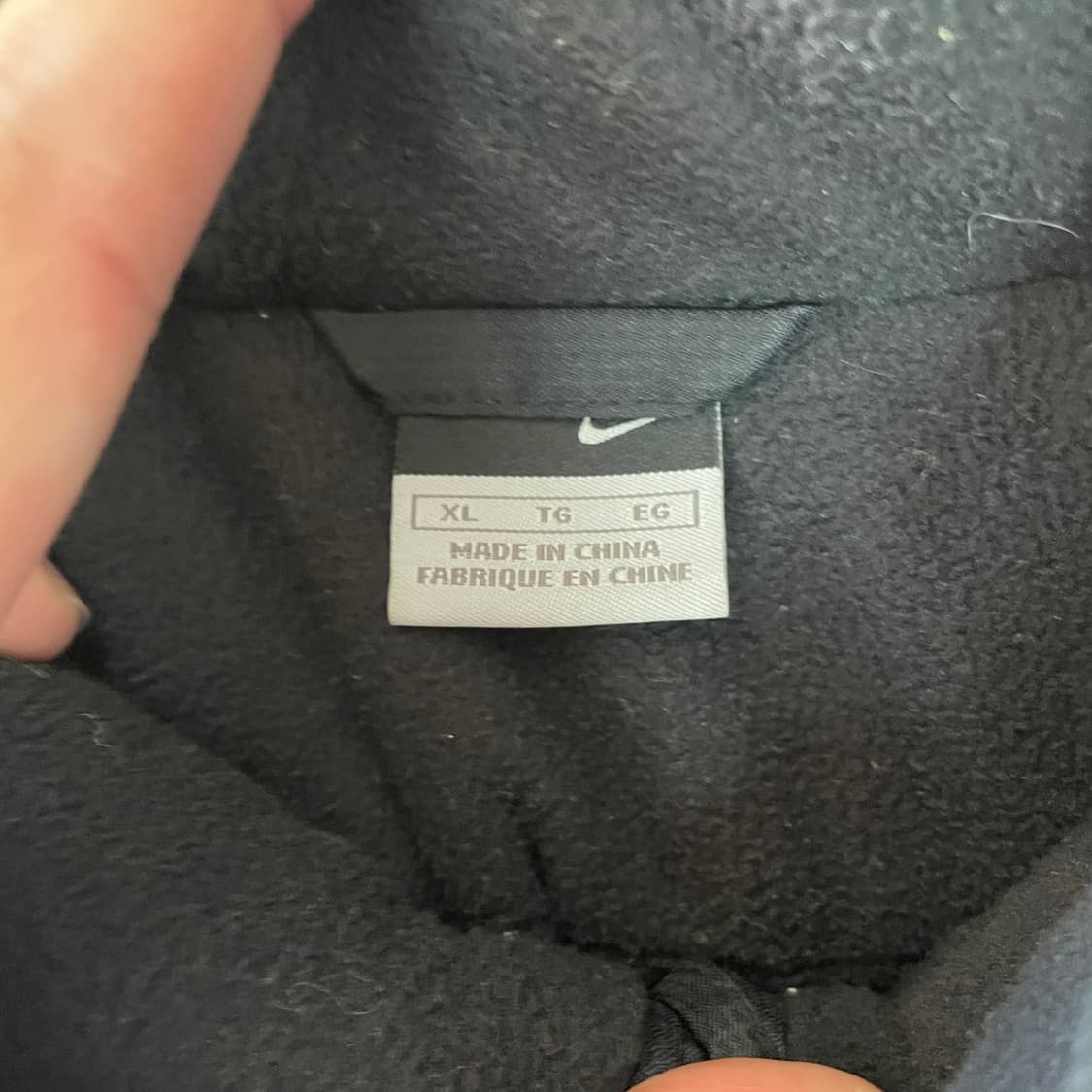 나이키 블랙 롱 코치 자켓 상품이미지4