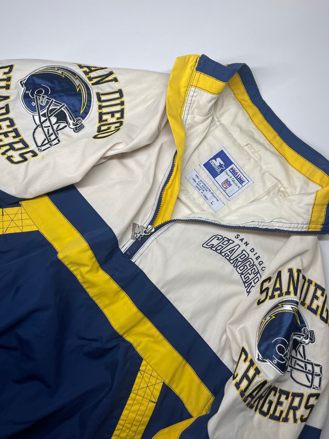 스타터 NFL San Diego Chargers 아노락 L~XL 상품이미지2