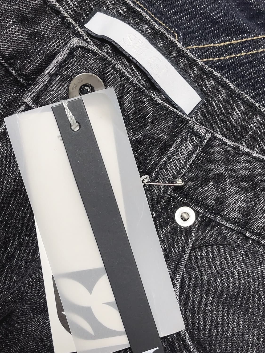 르수기 아뜰리에 자수 데님 쇼츠 상품이미지6