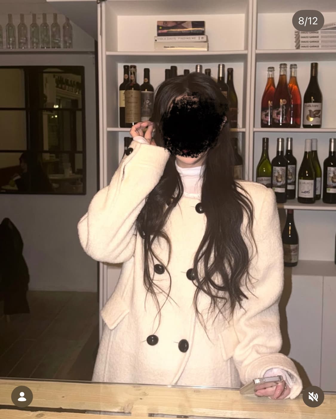 로맨시크 더블 롱 알파카 코트 상품이미지1