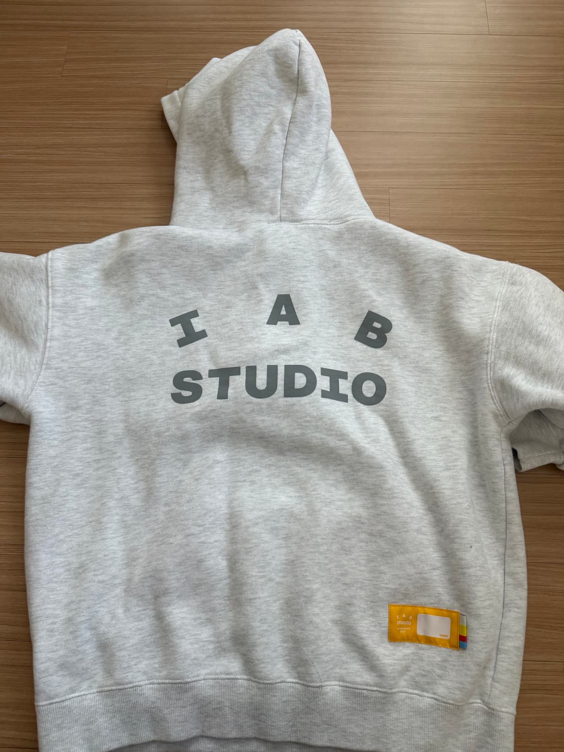 iab studio 24 기모 후드티 상품이미지1