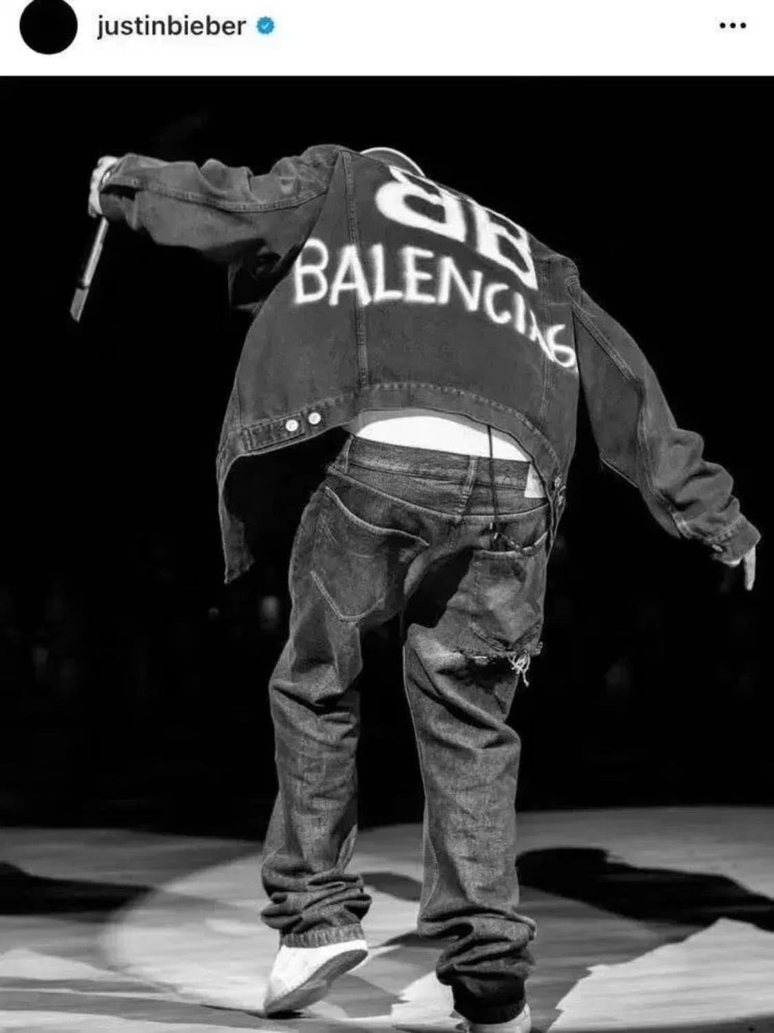 발렌시아가 스프레이 데님 자켓  상품이미지1