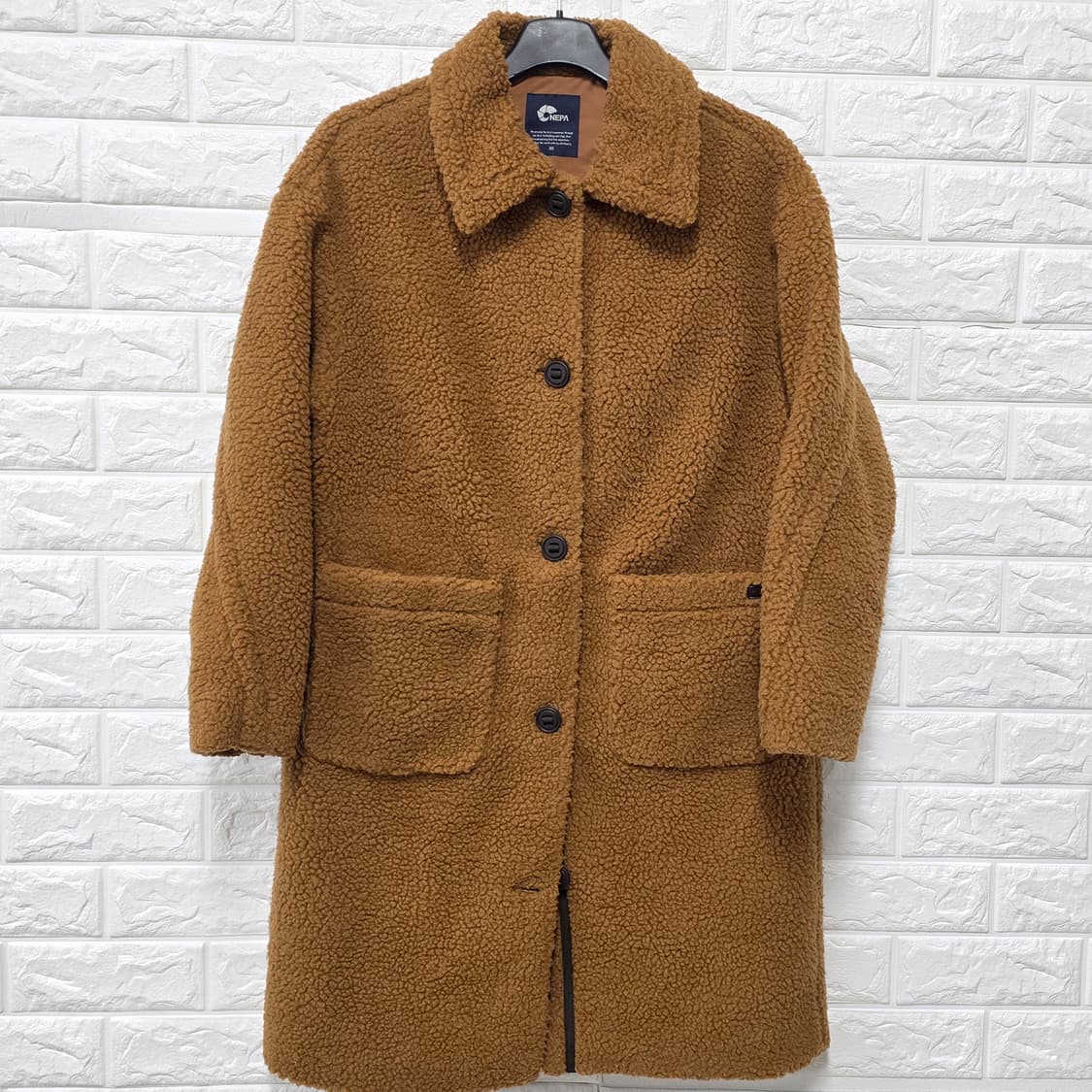 택포) 20s 네파 뽀글이 후리스 롱 코트 90 상품이미지1