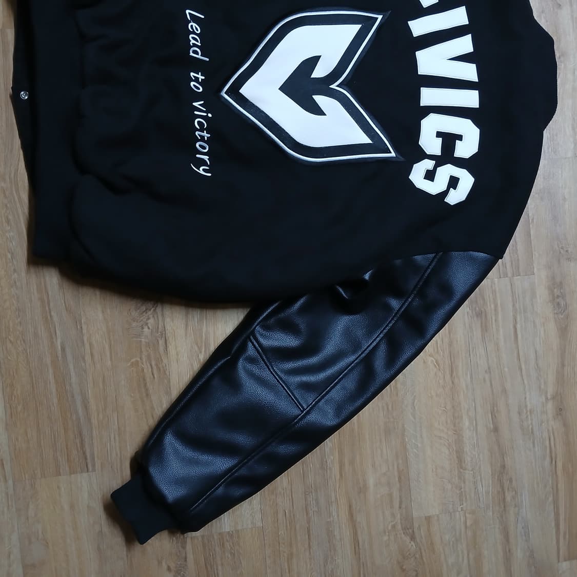 파이빅스 양궁 바시티 팀 점퍼 야구 자켓 누빔 화살 상품이미지8