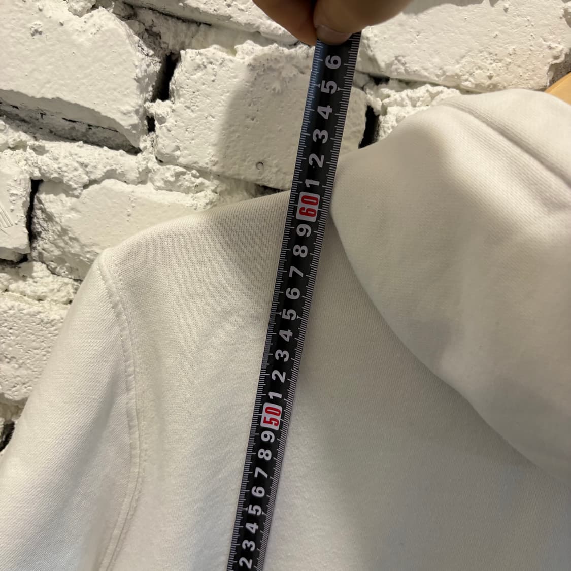폴로 화이트 빈티지 후드집업 상품이미지8