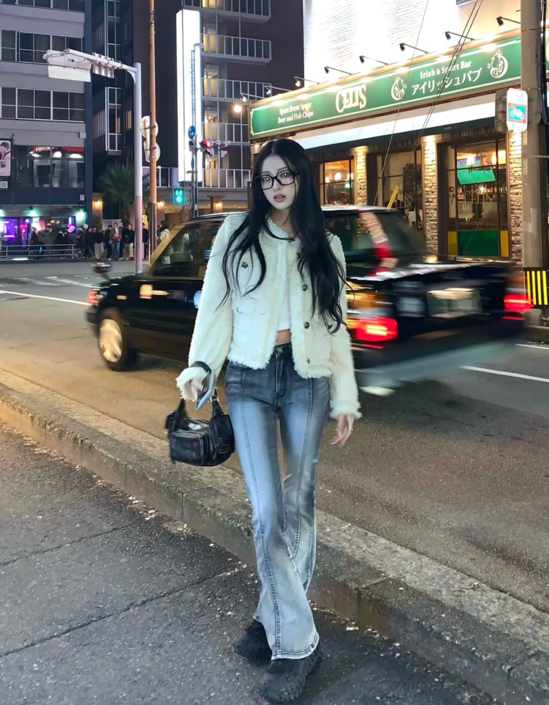 카키포인트 트위드 상품이미지2