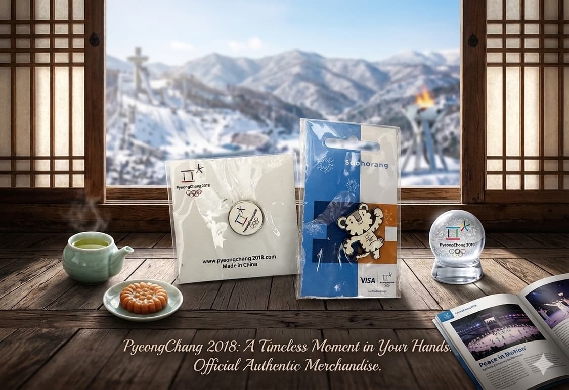 2018년 평창올림픽 엠블럼 수호랑 공식 뱃지 판매합니다 상품이미지1