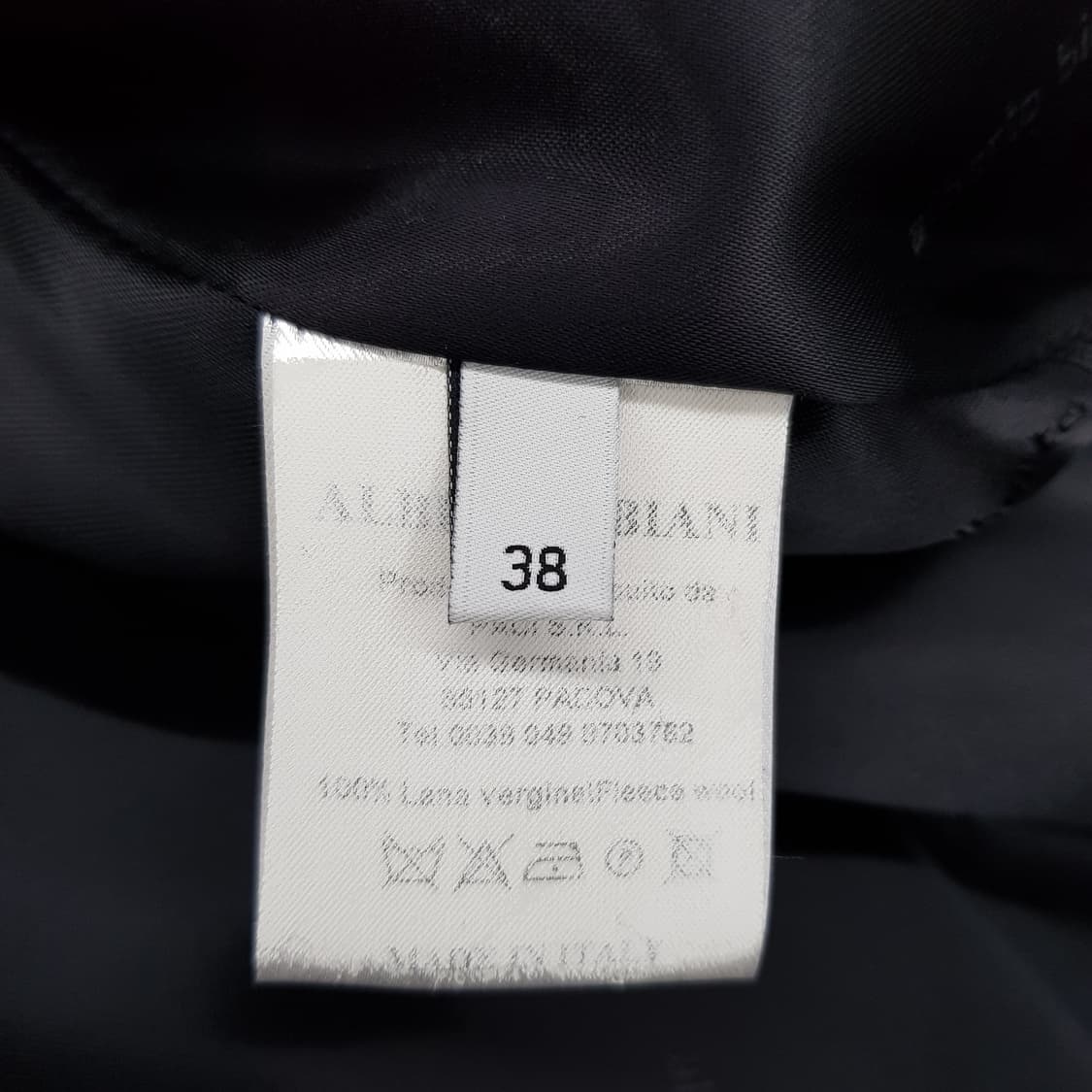 알베르토 비아니 로로피아나 울소재 싱글 코트 38사이즈 상품이미지9